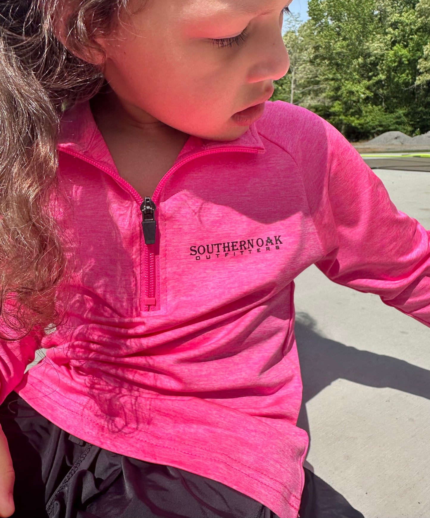 Southern Oak SunGuard Quarter Zip Youth