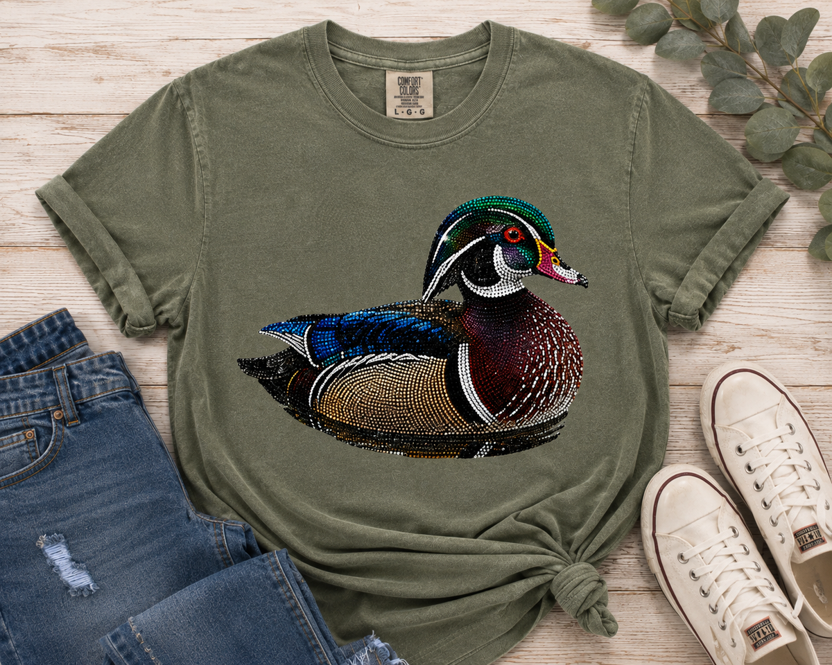 Bedazzled Wood Duck