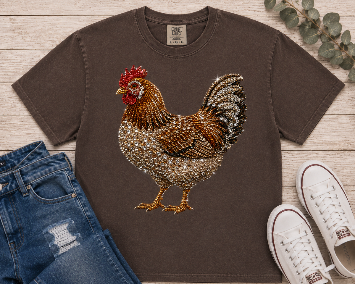 Bedazzled Hen