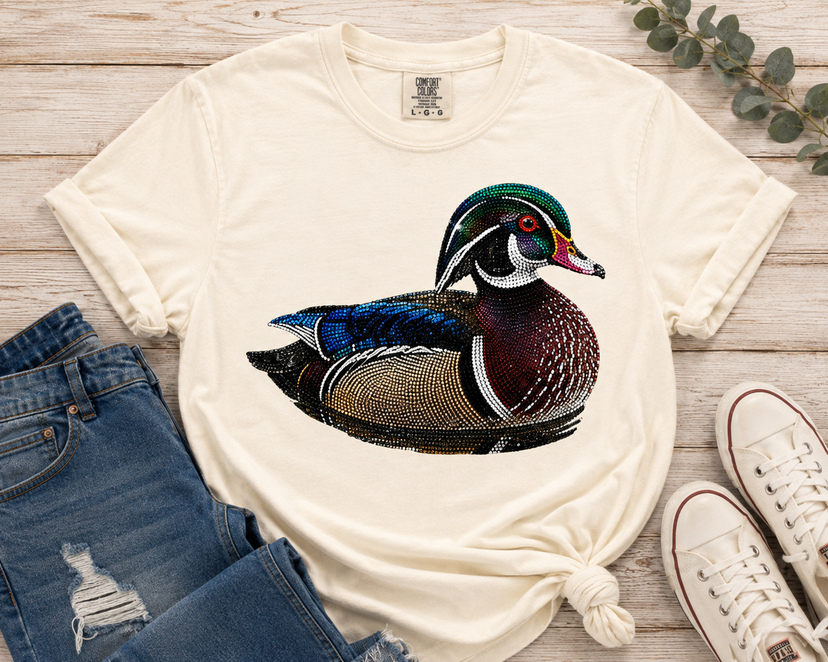Bedazzled Wood Duck