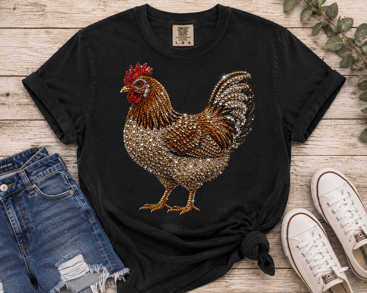 Bedazzled Hen